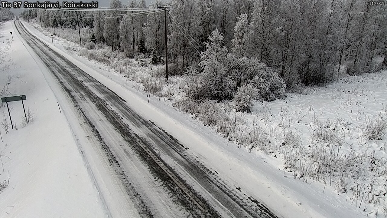 Kelikamerat Kuva Tie 87 Sonkajärvi, Koirako, Sonkajärvi, Pohjois-Savo