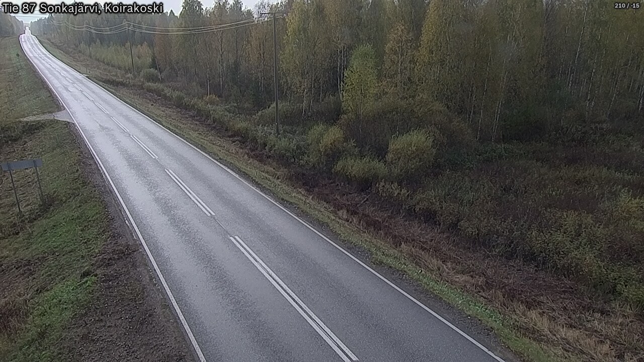 Kelikamerat Kuva Tie 87 Sonkajärvi, Koirako, Sonkajärvi, Pohjois-Savo