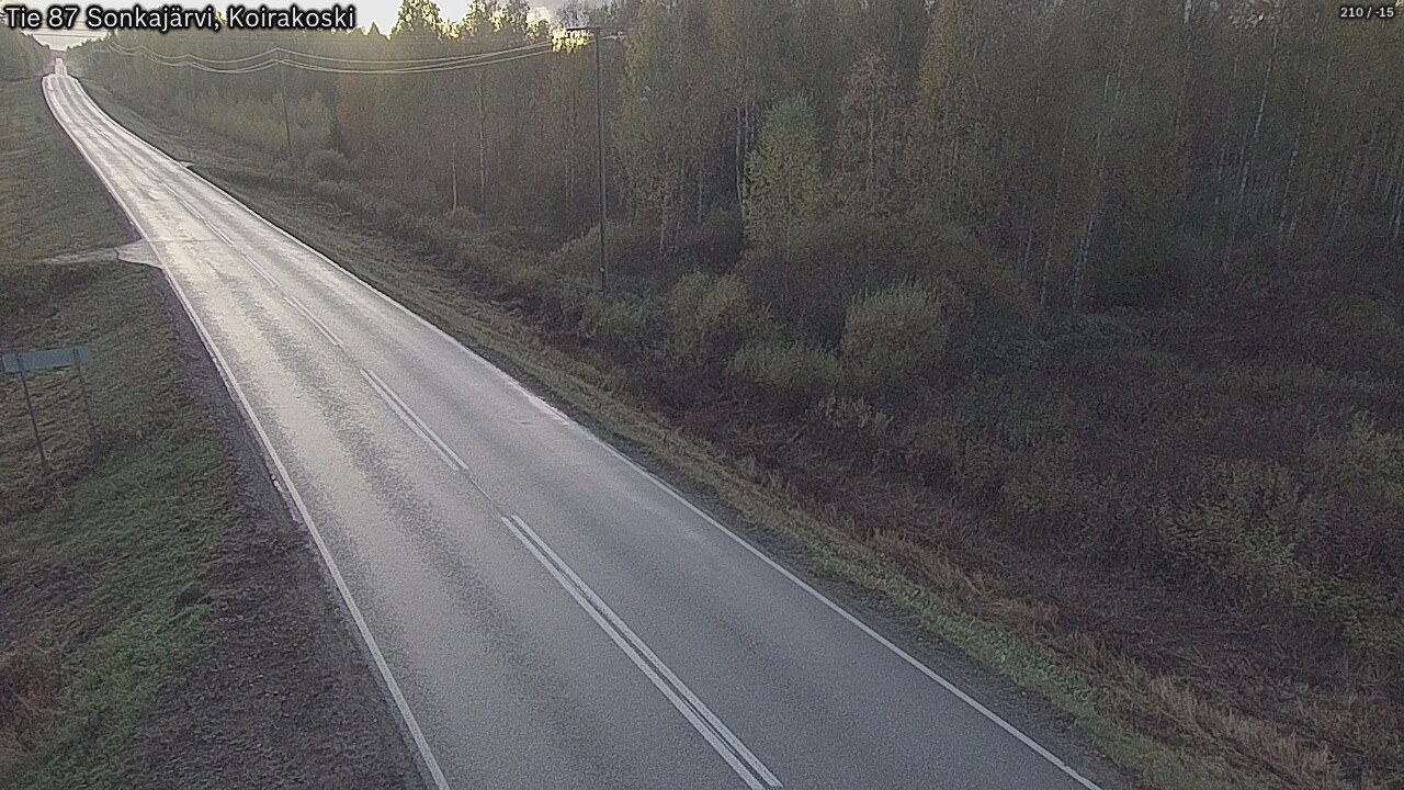 Kelikamerat Kuva Tie 87 Sonkajärvi, Koirako, Sonkajärvi, Pohjois-Savo