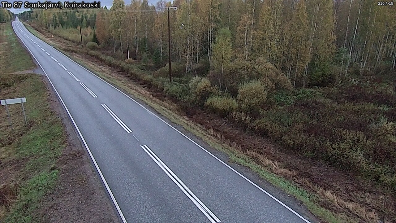 Kelikamerat Kuva Tie 87 Sonkajärvi, Koirako, Sonkajärvi, Pohjois-Savo