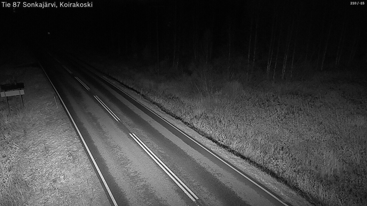 Kelikamerat Kuva Tie 87 Sonkajärvi, Koirako, Sonkajärvi, Pohjois-Savo