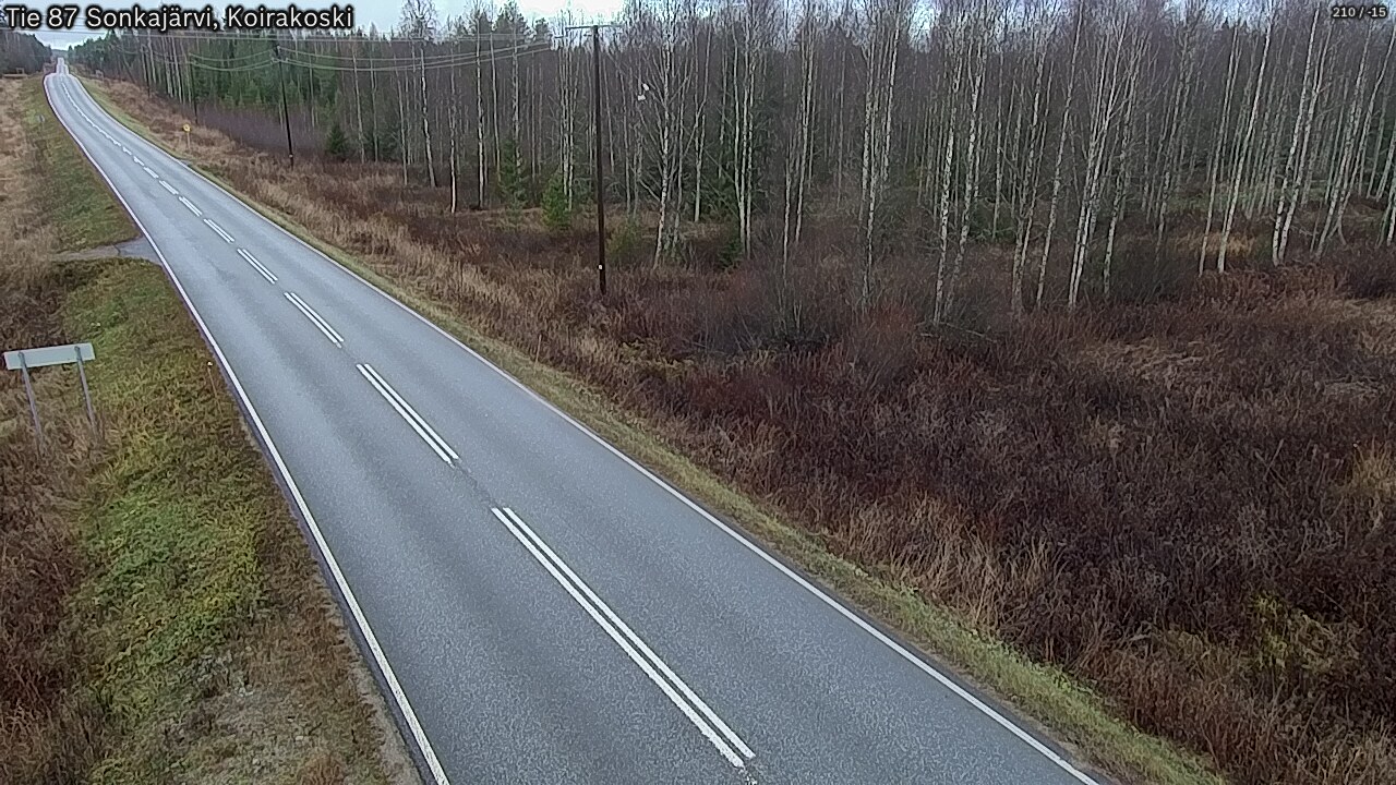 Kelikamerat Kuva Tie 87 Sonkajärvi, Koirako, Sonkajärvi, Pohjois-Savo