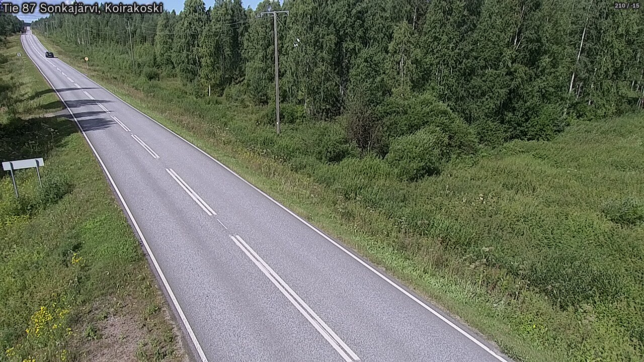 Kelikamerat Kuva Tie 87 Sonkajärvi, Koirako, Sonkajärvi, Pohjois-Savo