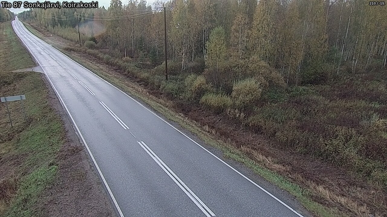 Kelikamerat Kuva Tie 87 Sonkajärvi, Koirako, Sonkajärvi, Pohjois-Savo