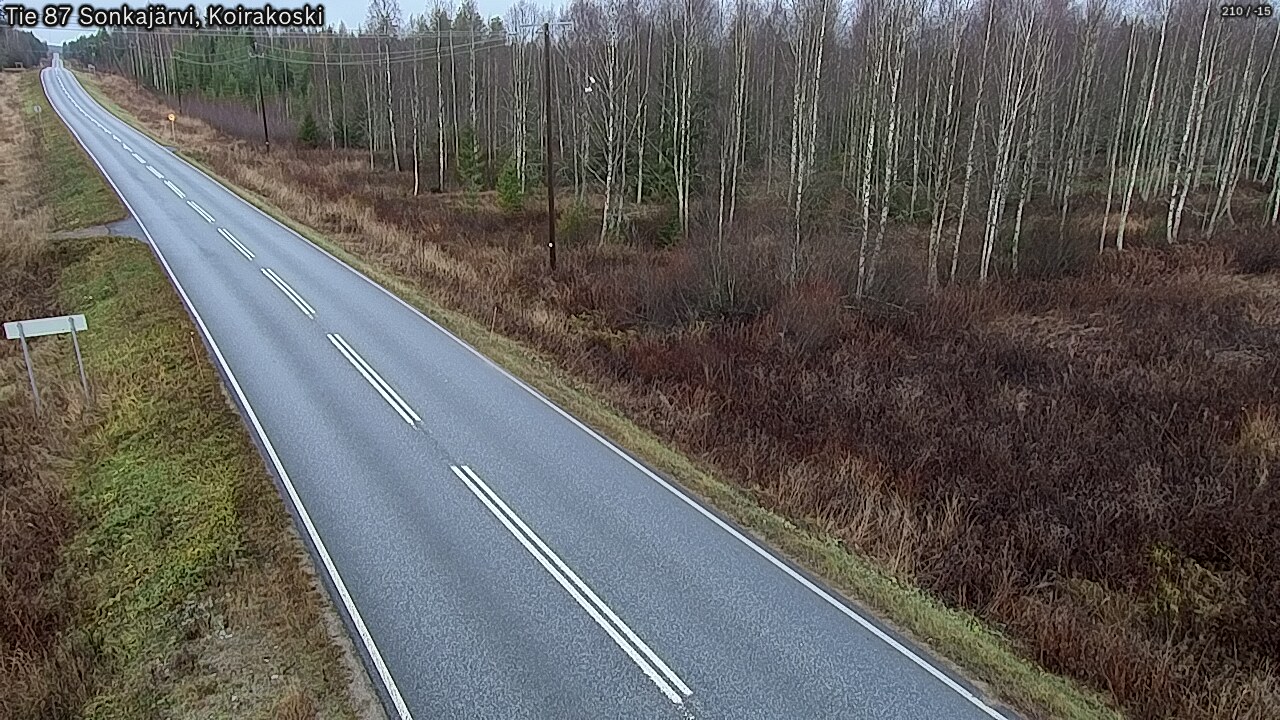 Kelikamerat Kuva Tie 87 Sonkajärvi, Koirako, Sonkajärvi, Pohjois-Savo