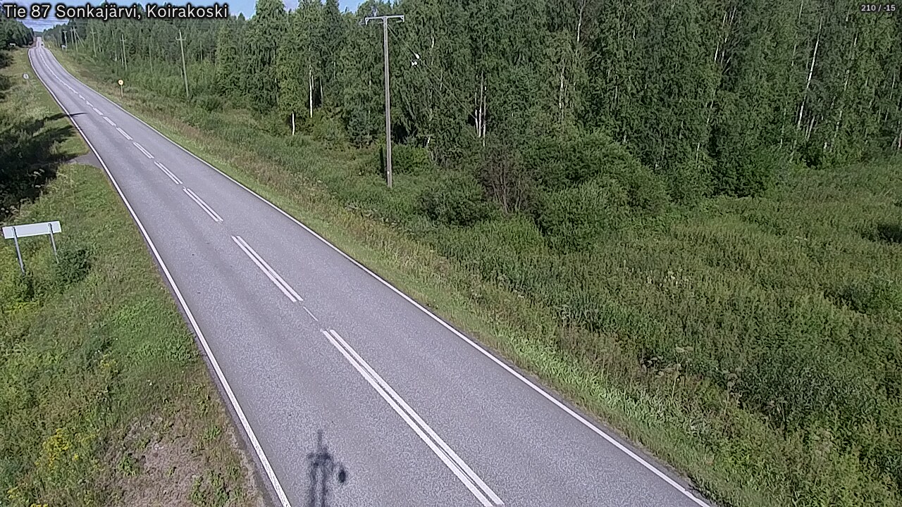 Kelikamerat Kuva Tie 87 Sonkajärvi, Koirako, Sonkajärvi, Pohjois-Savo
