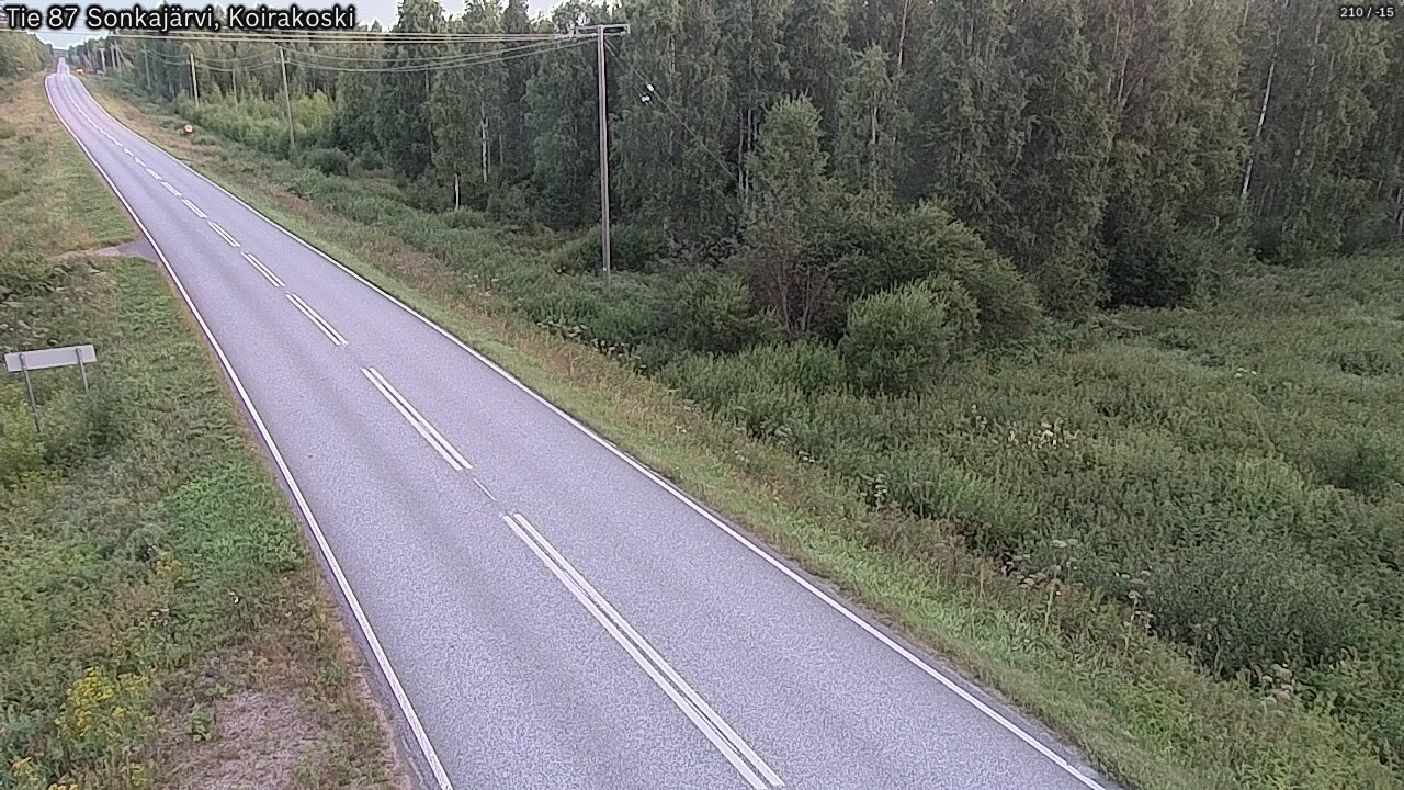 Kelikamerat Kuva Tie 87 Sonkajärvi, Koirako, Sonkajärvi, Pohjois-Savo