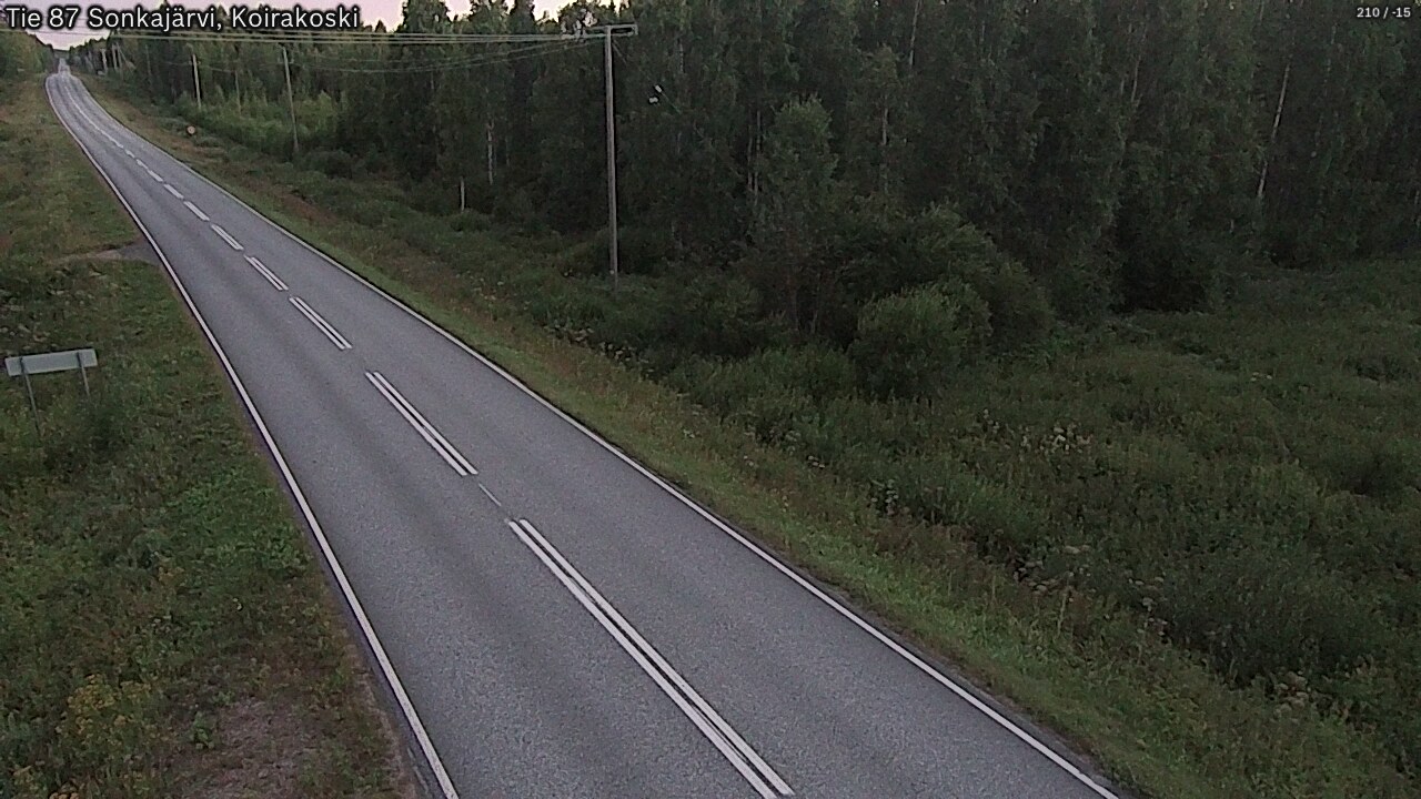 Kelikamerat Kuva Tie 87 Sonkajärvi, Koirako, Sonkajärvi, Pohjois-Savo