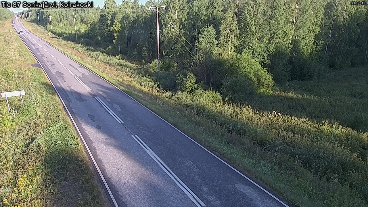 Kelikamerat Kuva Tie 87 Sonkajärvi, Koirako, Sonkajärvi, Pohjois-Savo