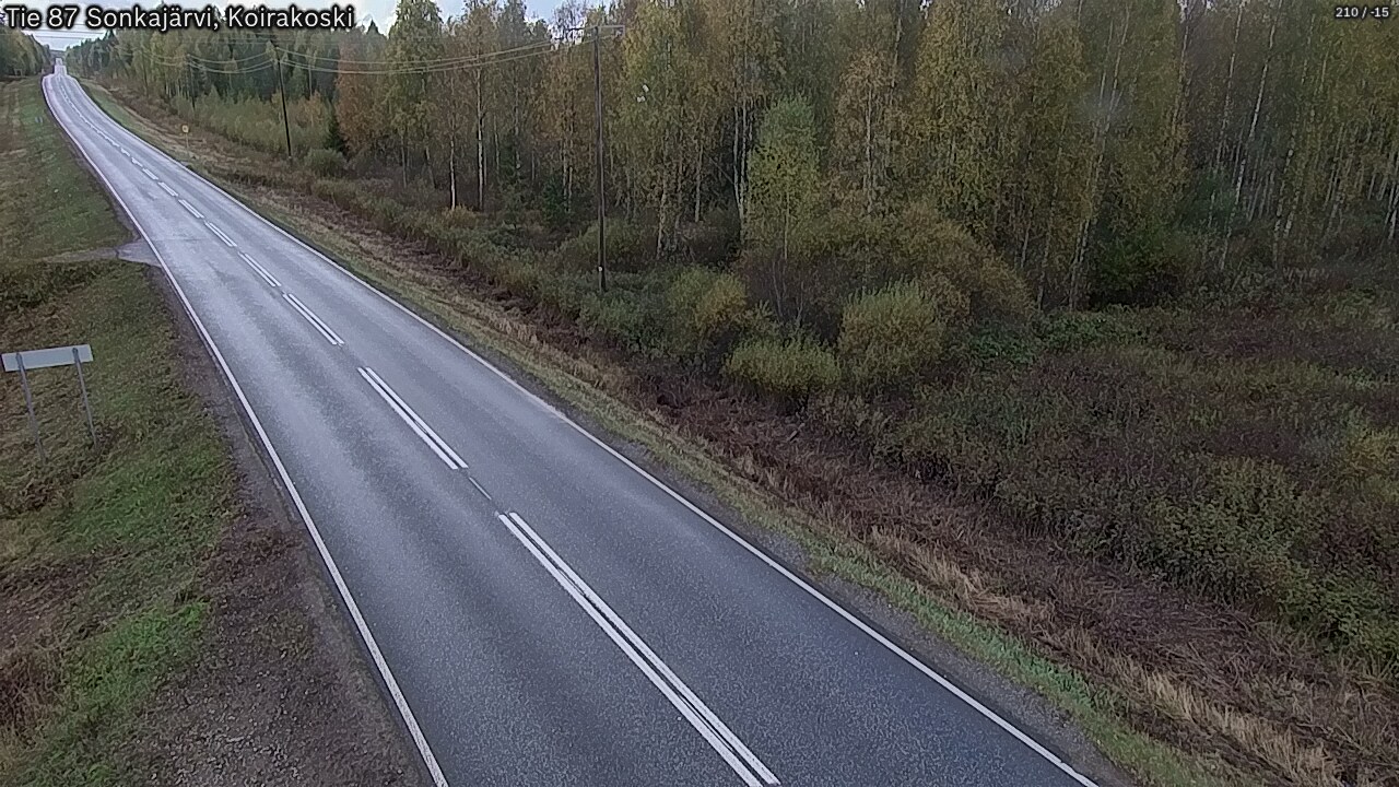 Kelikamerat Kuva Tie 87 Sonkajärvi, Koirako, Sonkajärvi, Pohjois-Savo