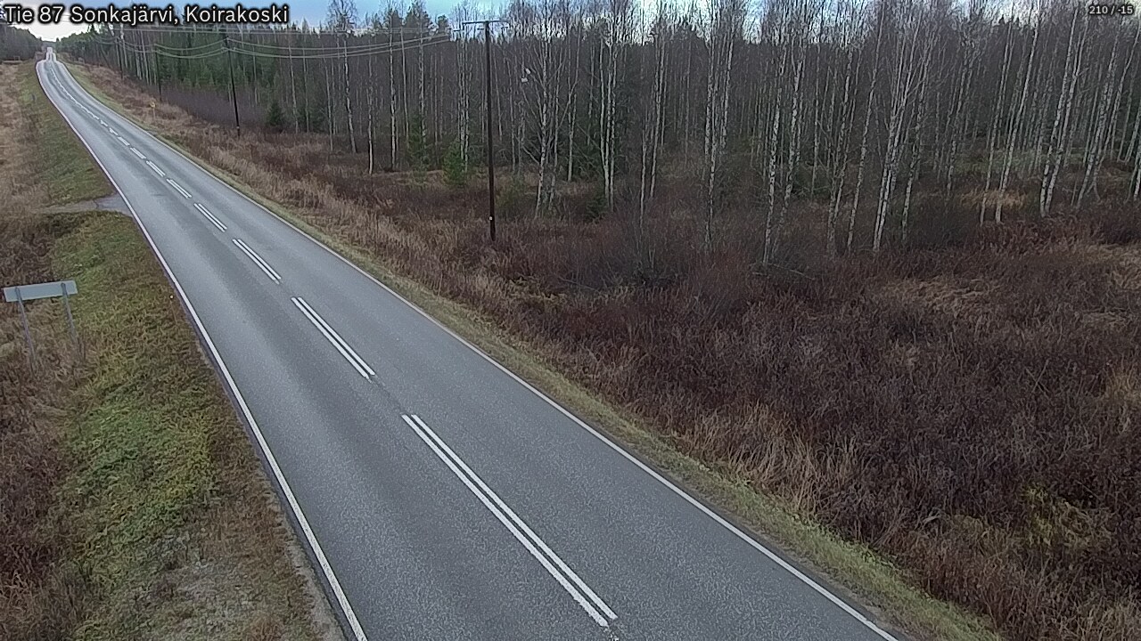 Kelikamerat Kuva Tie 87 Sonkajärvi, Koirako, Sonkajärvi, Pohjois-Savo