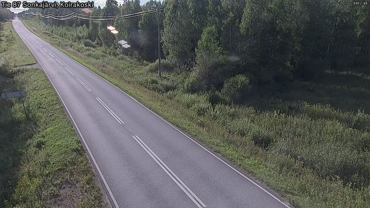 Kelikamerat Kuva Tie 87 Sonkajärvi, Koirako, Sonkajärvi, Pohjois-Savo
