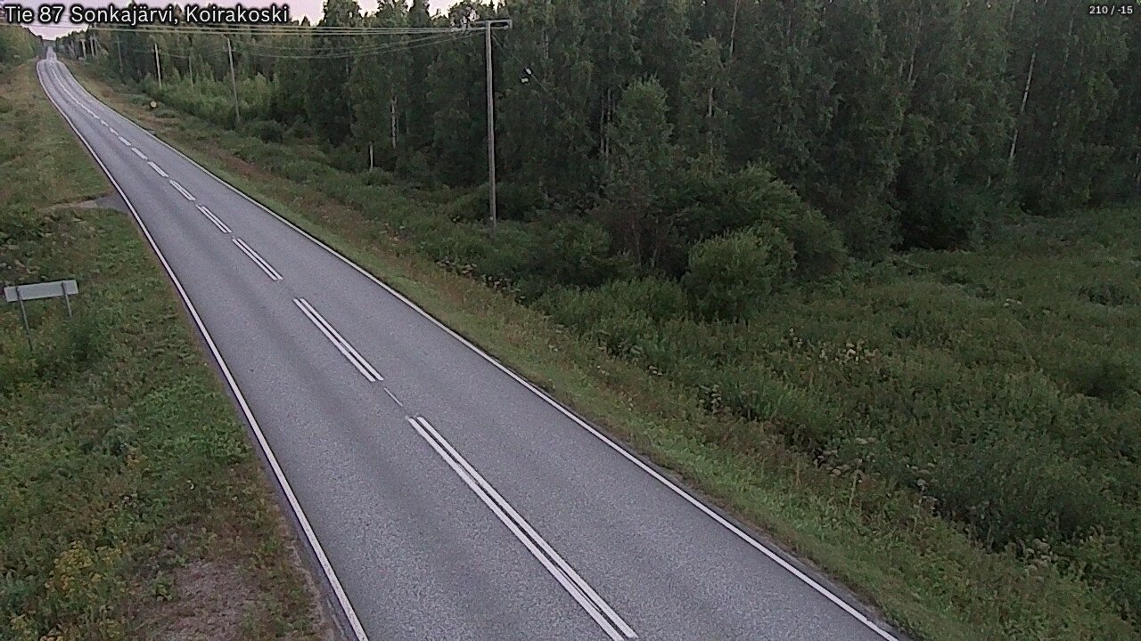 Kelikamerat Kuva Tie 87 Sonkajärvi, Koirako, Sonkajärvi, Pohjois-Savo