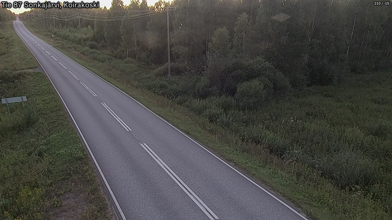 Kelikamerat Kuva Tie 87 Sonkajärvi, Koirako, Sonkajärvi, Pohjois-Savo