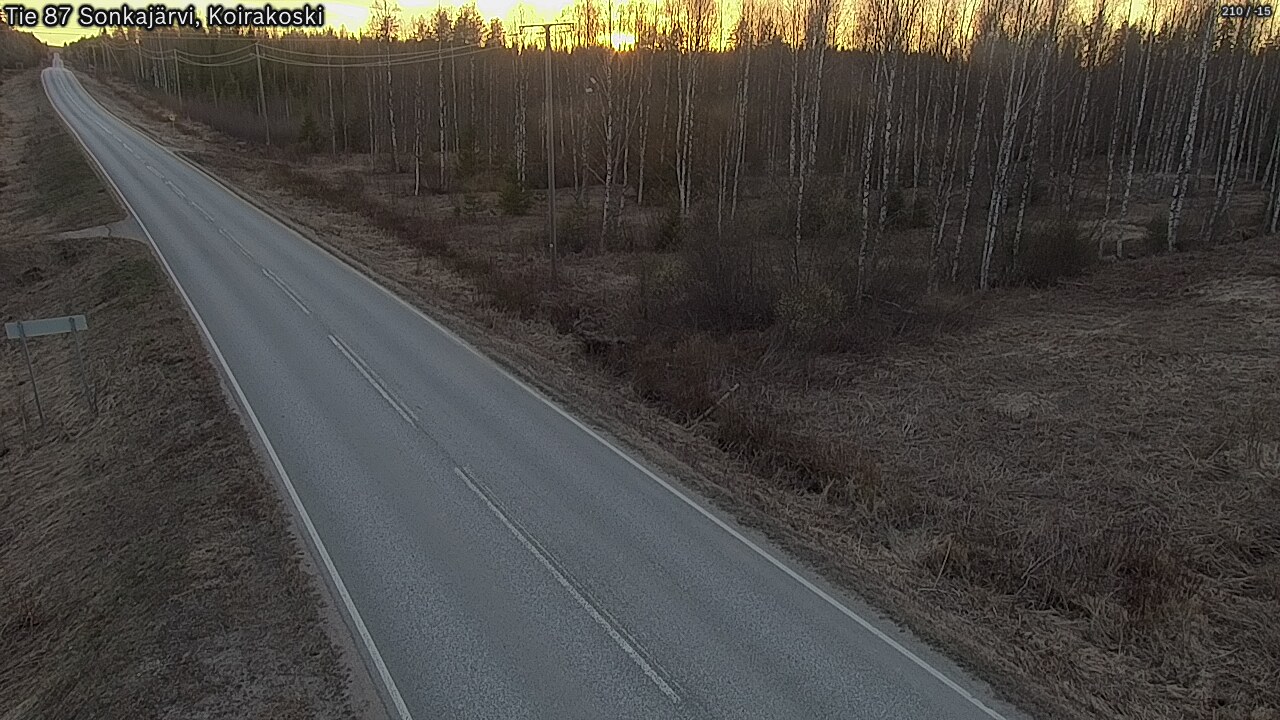 Kelikamerat Kuva Tie 87 Sonkajärvi, Koirako, Sonkajärvi, Pohjois-Savo