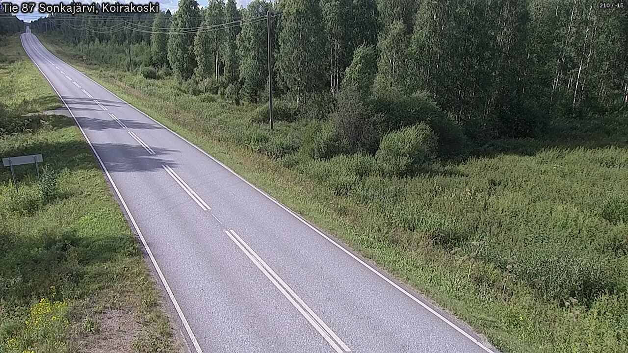 Kelikamerat Kuva Tie 87 Sonkajärvi, Koirako, Sonkajärvi, Pohjois-Savo