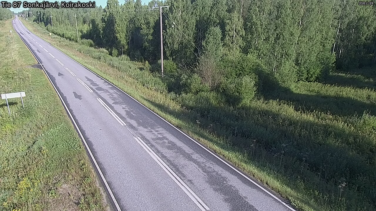 Kelikamerat Kuva Tie 87 Sonkajärvi, Koirako, Sonkajärvi, Pohjois-Savo