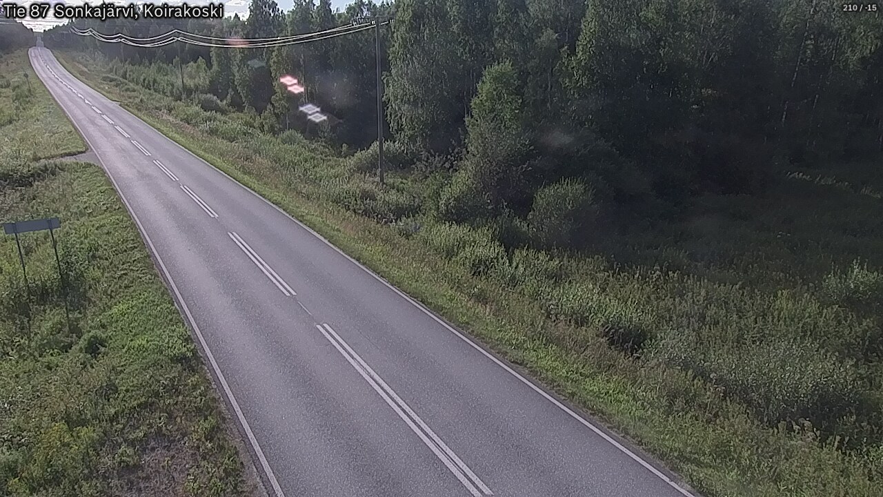 Kelikamerat Kuva Tie 87 Sonkajärvi, Koirako, Sonkajärvi, Pohjois-Savo