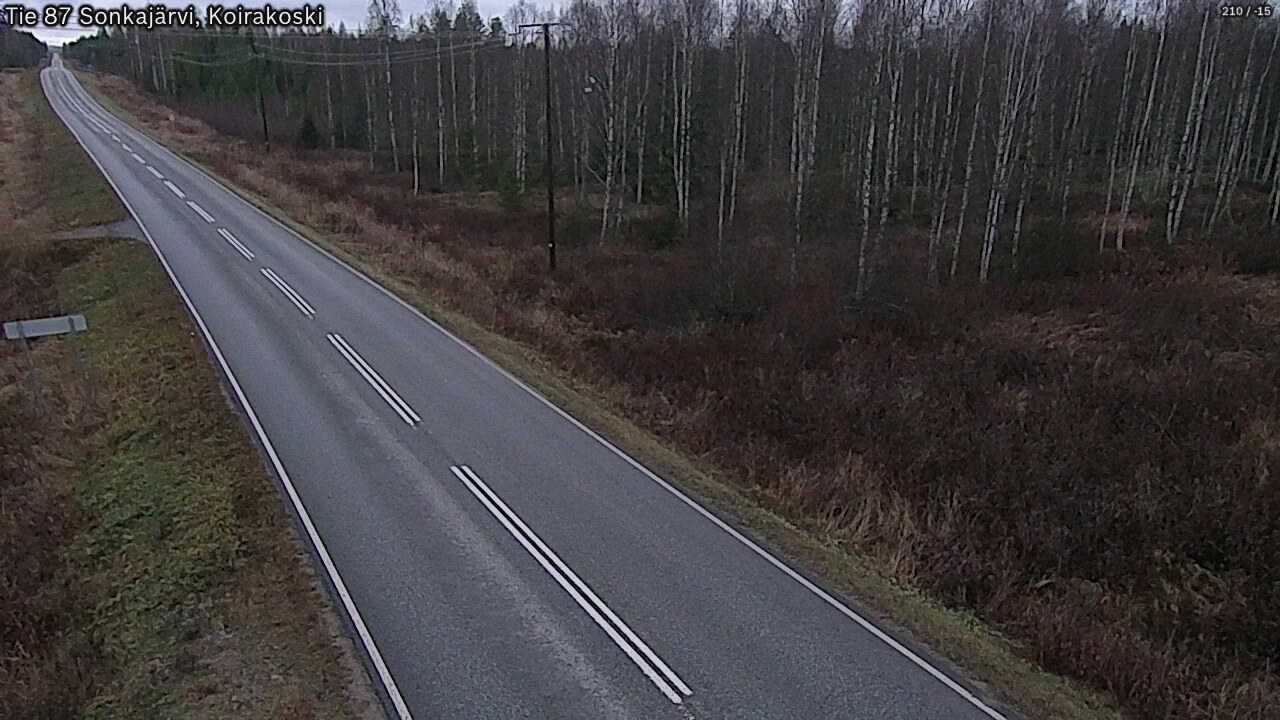 Kelikamerat Kuva Tie 87 Sonkajärvi, Koirako, Sonkajärvi, Pohjois-Savo