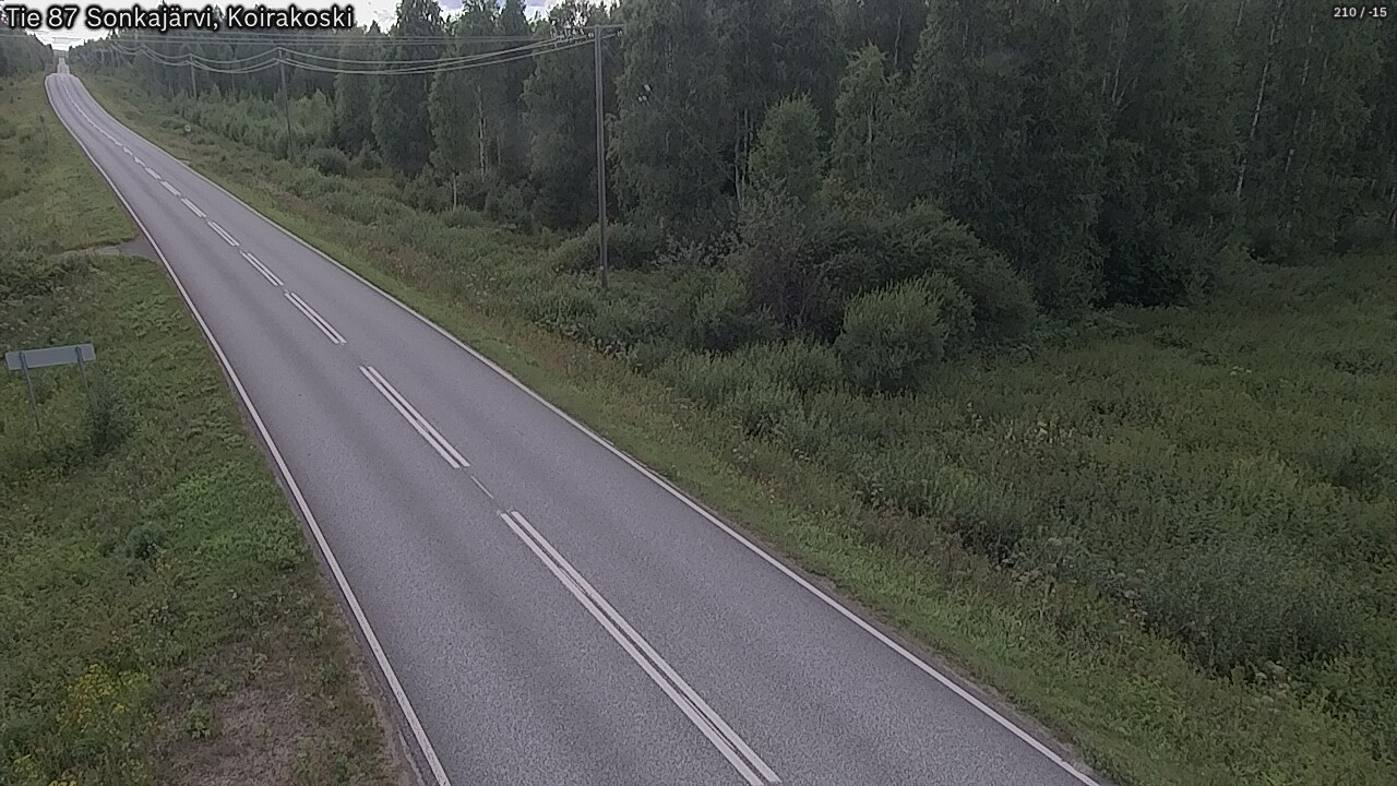 Kelikamerat Kuva Tie 87 Sonkajärvi, Koirako, Sonkajärvi, Pohjois-Savo