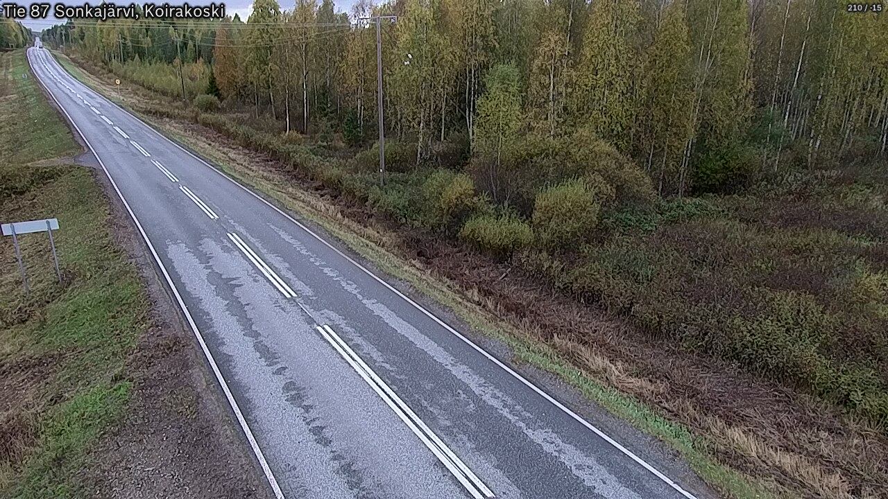 Kelikamerat Kuva Tie 87 Sonkajärvi, Koirako, Sonkajärvi, Pohjois-Savo