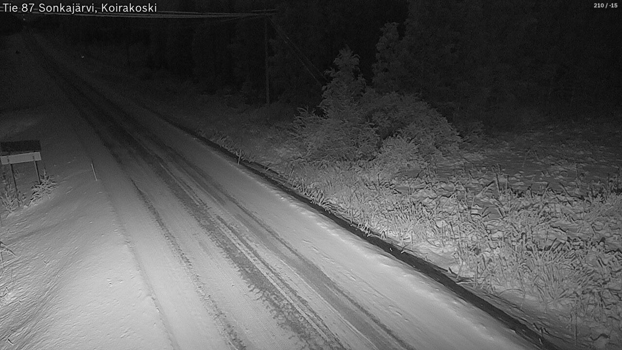 Kelikamerat Kuva Tie 87 Sonkajärvi, Koirako, Sonkajärvi, Pohjois-Savo