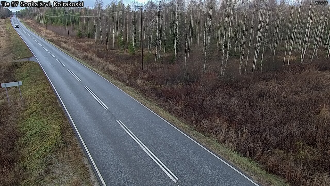 Kelikamerat Kuva Tie 87 Sonkajärvi, Koirako, Sonkajärvi, Pohjois-Savo