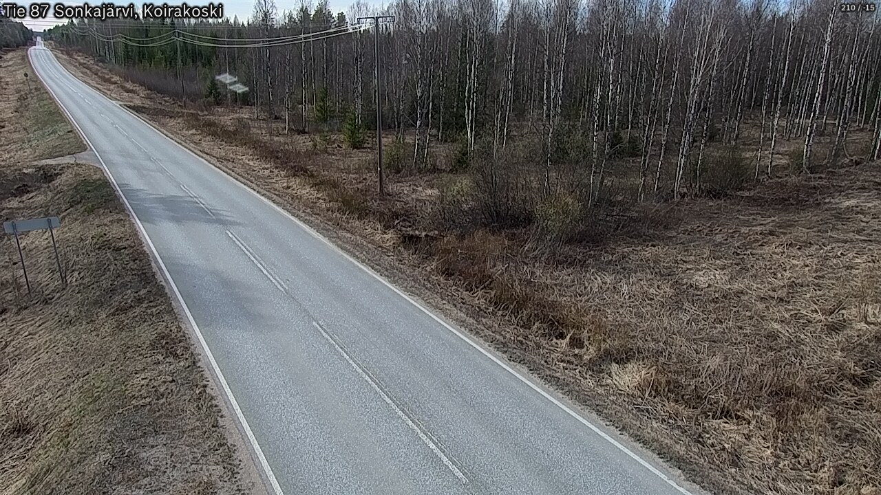 Kelikamerat Kuva Tie 87 Sonkajärvi, Koirako, Sonkajärvi, Pohjois-Savo
