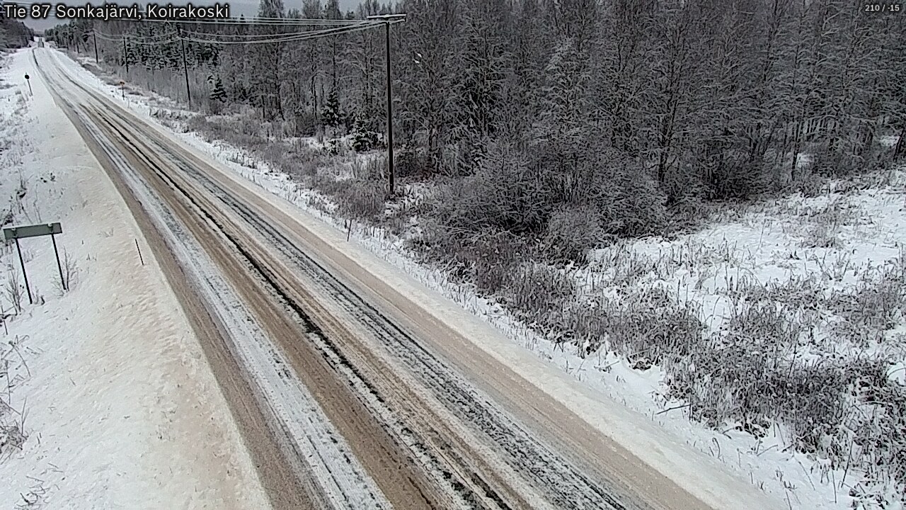 Kelikamerat Kuva Tie 87 Sonkajärvi, Koirako, Sonkajärvi, Pohjois-Savo