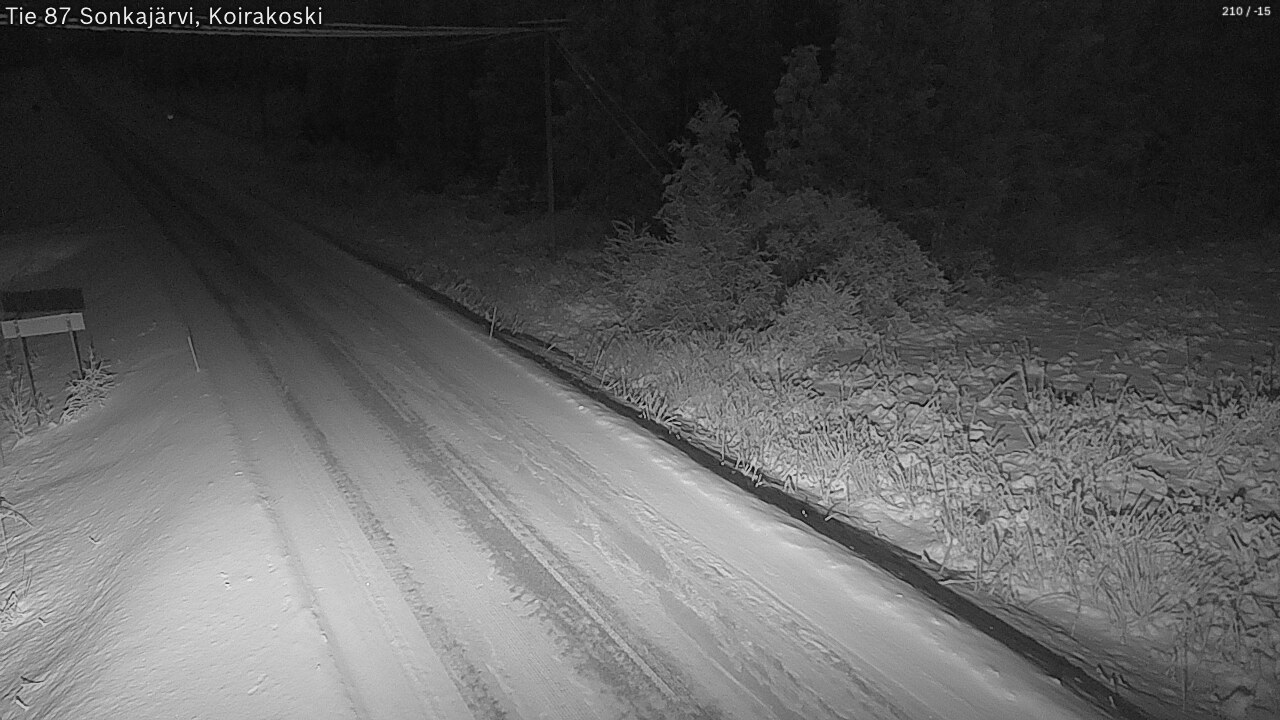 Kelikamerat Kuva Tie 87 Sonkajärvi, Koirako, Sonkajärvi, Pohjois-Savo