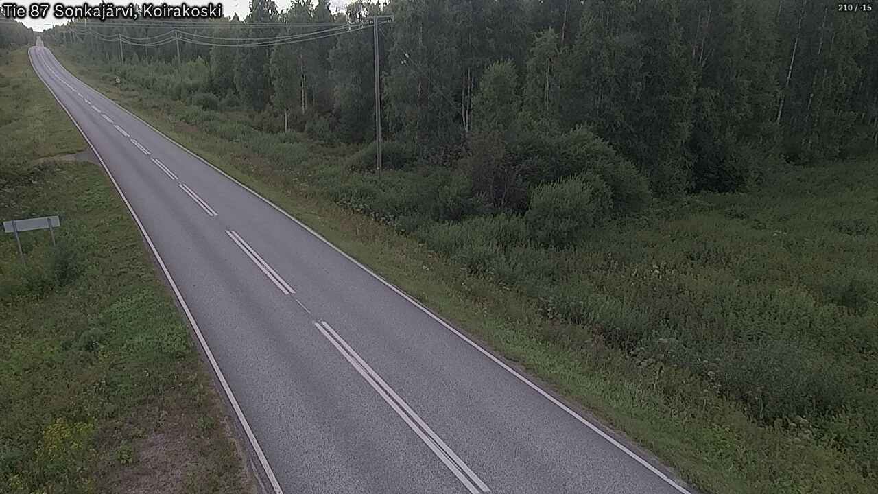 Kelikamerat Kuva Tie 87 Sonkajärvi, Koirako, Sonkajärvi, Pohjois-Savo