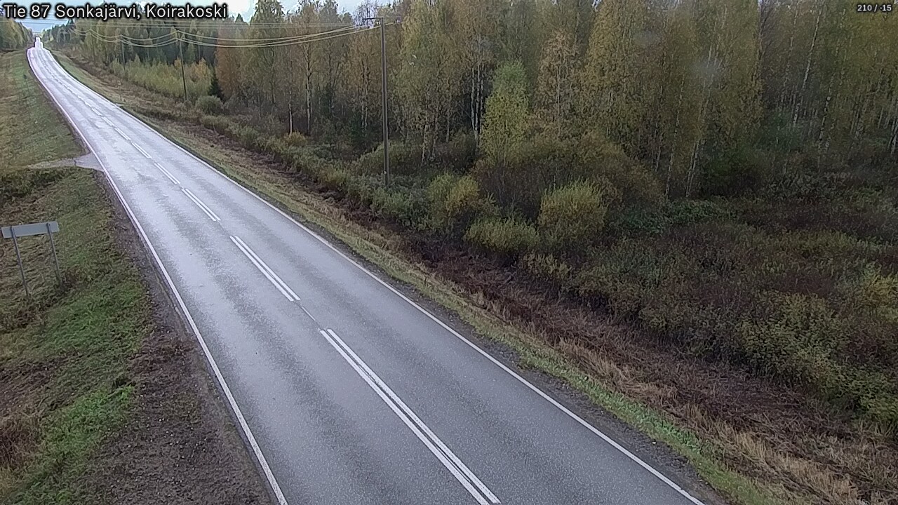 Kelikamerat Kuva Tie 87 Sonkajärvi, Koirako, Sonkajärvi, Pohjois-Savo