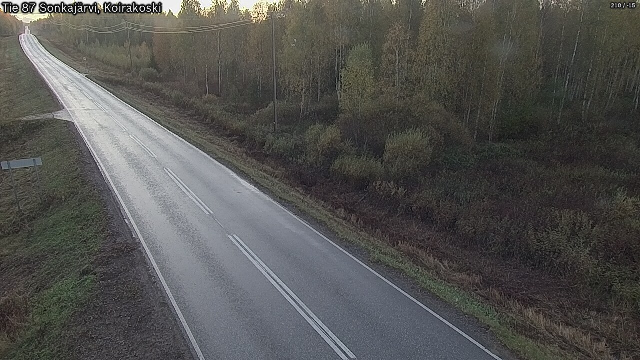 Kelikamerat Kuva Tie 87 Sonkajärvi, Koirako, Sonkajärvi, Pohjois-Savo