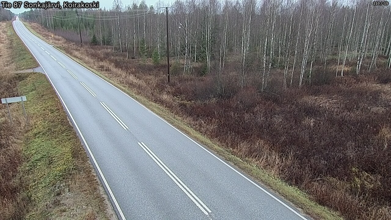Kelikamerat Kuva Tie 87 Sonkajärvi, Koirako, Sonkajärvi, Pohjois-Savo