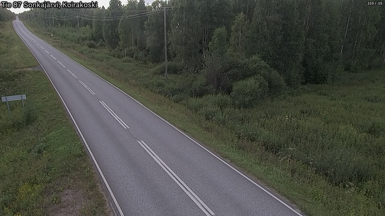 Kelikamerat Kuva Tie 87 Sonkajärvi, Koirako, Sonkajärvi, Pohjois-Savo