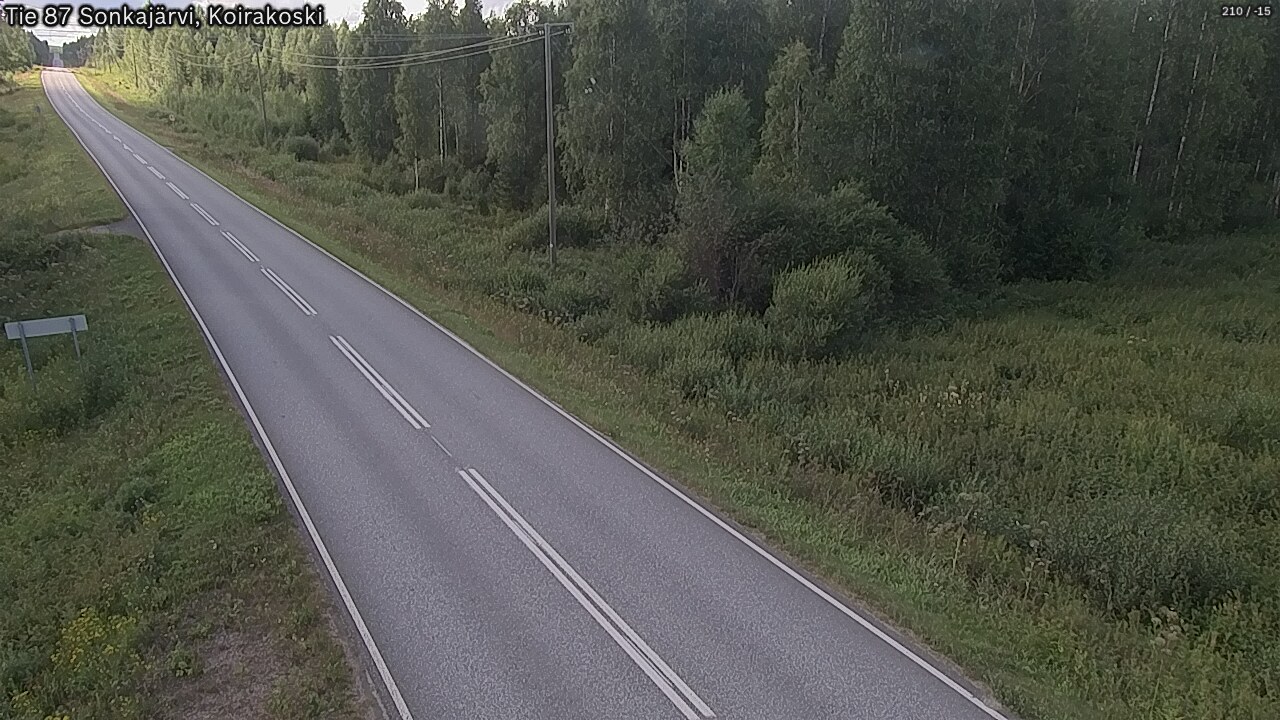 Kelikamerat Kuva Tie 87 Sonkajärvi, Koirako, Sonkajärvi, Pohjois-Savo