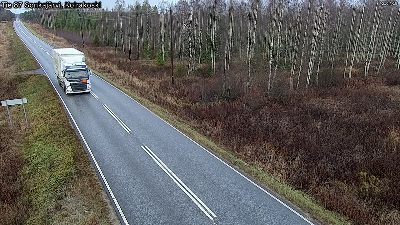 Kelikamerat Kuva Tie 87 Sonkajärvi, Koirako, Sonkajärvi, Pohjois-Savo