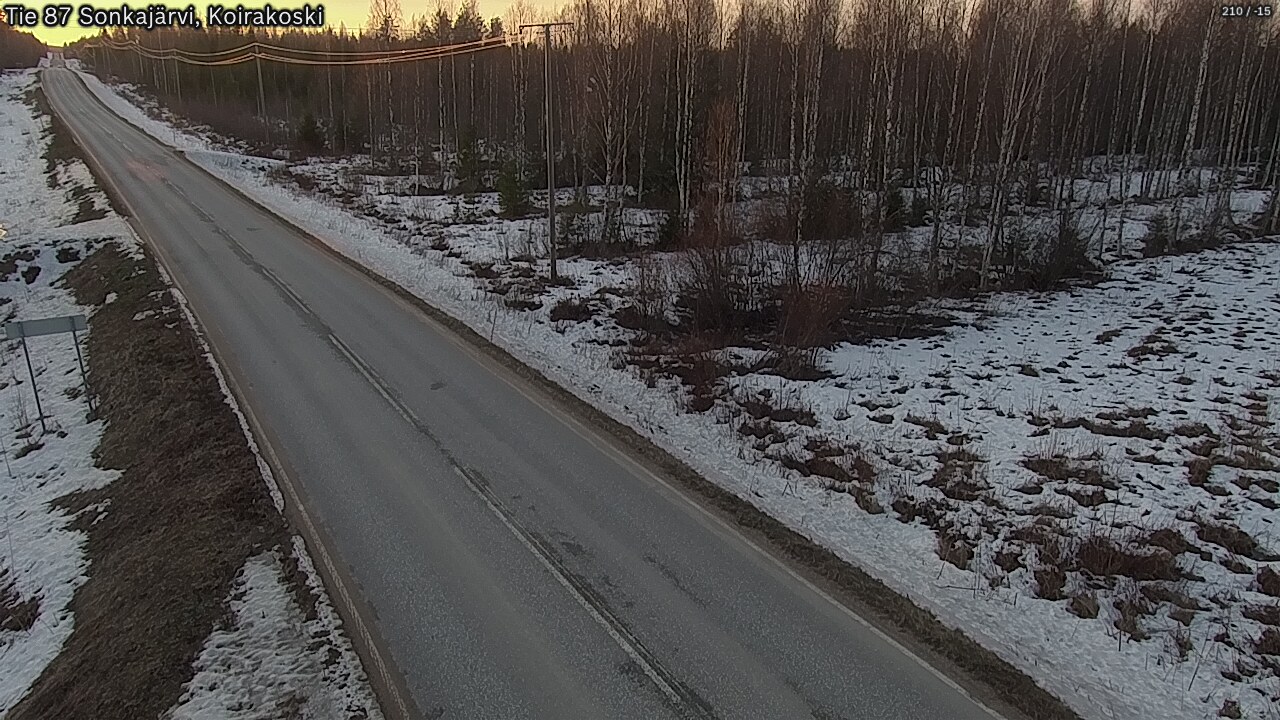 Kelikamerat Kuva Tie 87 Sonkajärvi, Koirako, Sonkajärvi, Pohjois-Savo