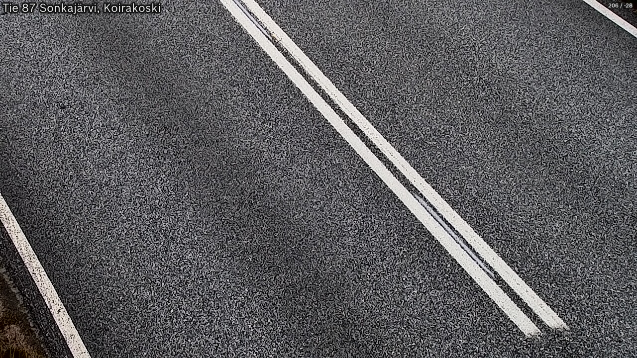 Weather Camera Image Road 87 Sonkajärvi, Koirakoski, Sonkajärvi, Pohjois-Savo