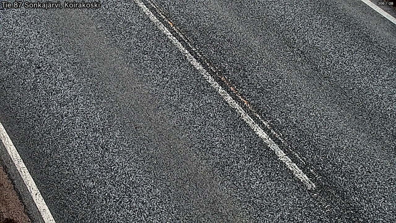 Weather Camera Image Road 87 Sonkajärvi, Koirakoski, Sonkajärvi, Pohjois-Savo