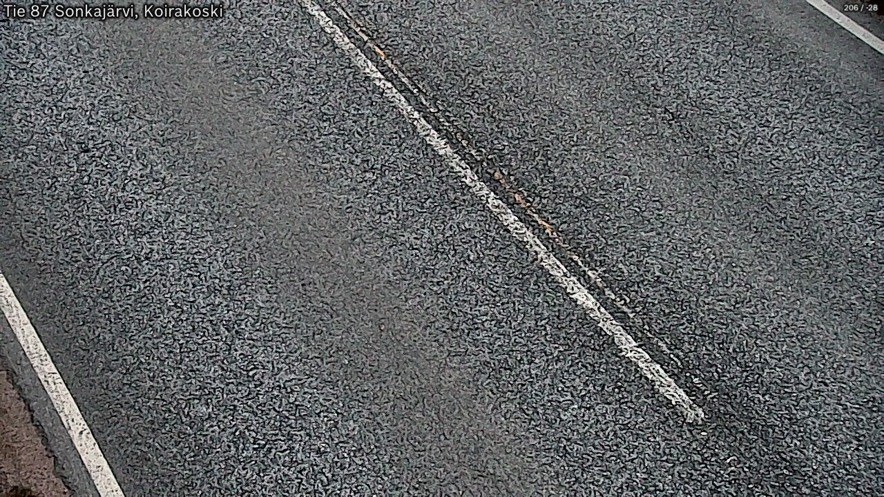 Weather Camera Image Road 87 Sonkajärvi, Koirakoski, Sonkajärvi, Pohjois-Savo