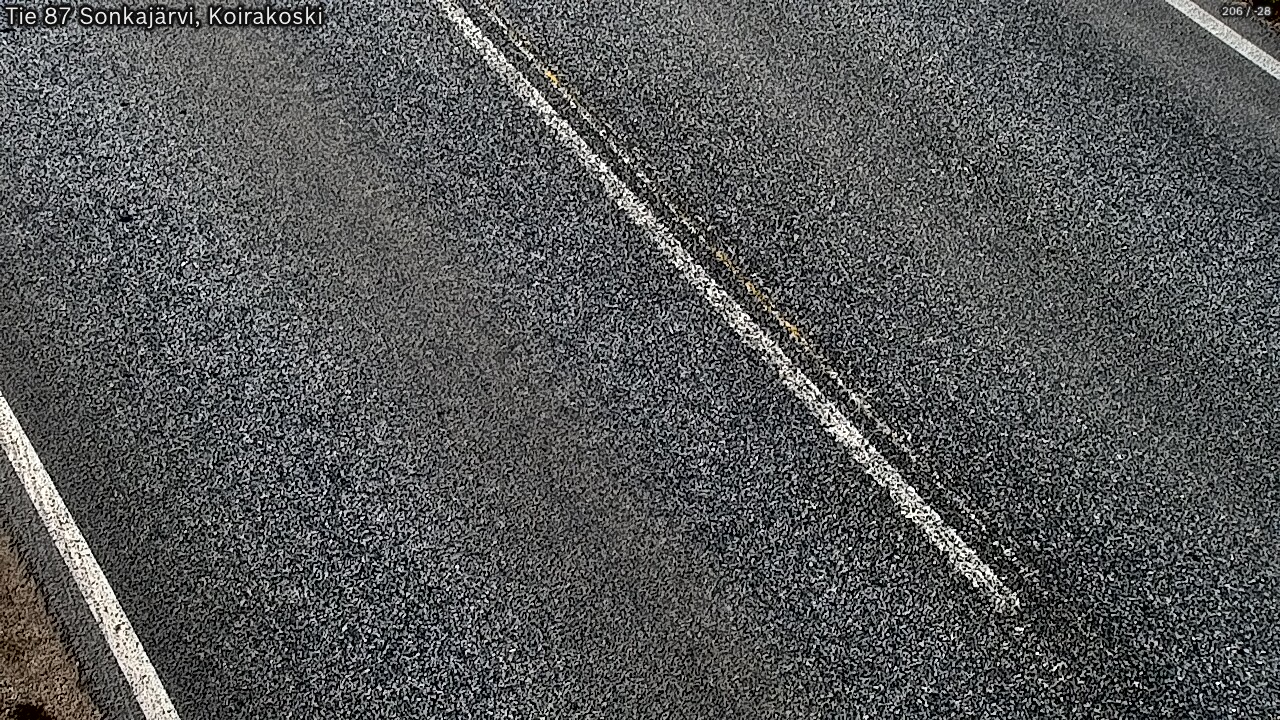 Weather Camera Image Road 87 Sonkajärvi, Koirakoski, Sonkajärvi, Pohjois-Savo