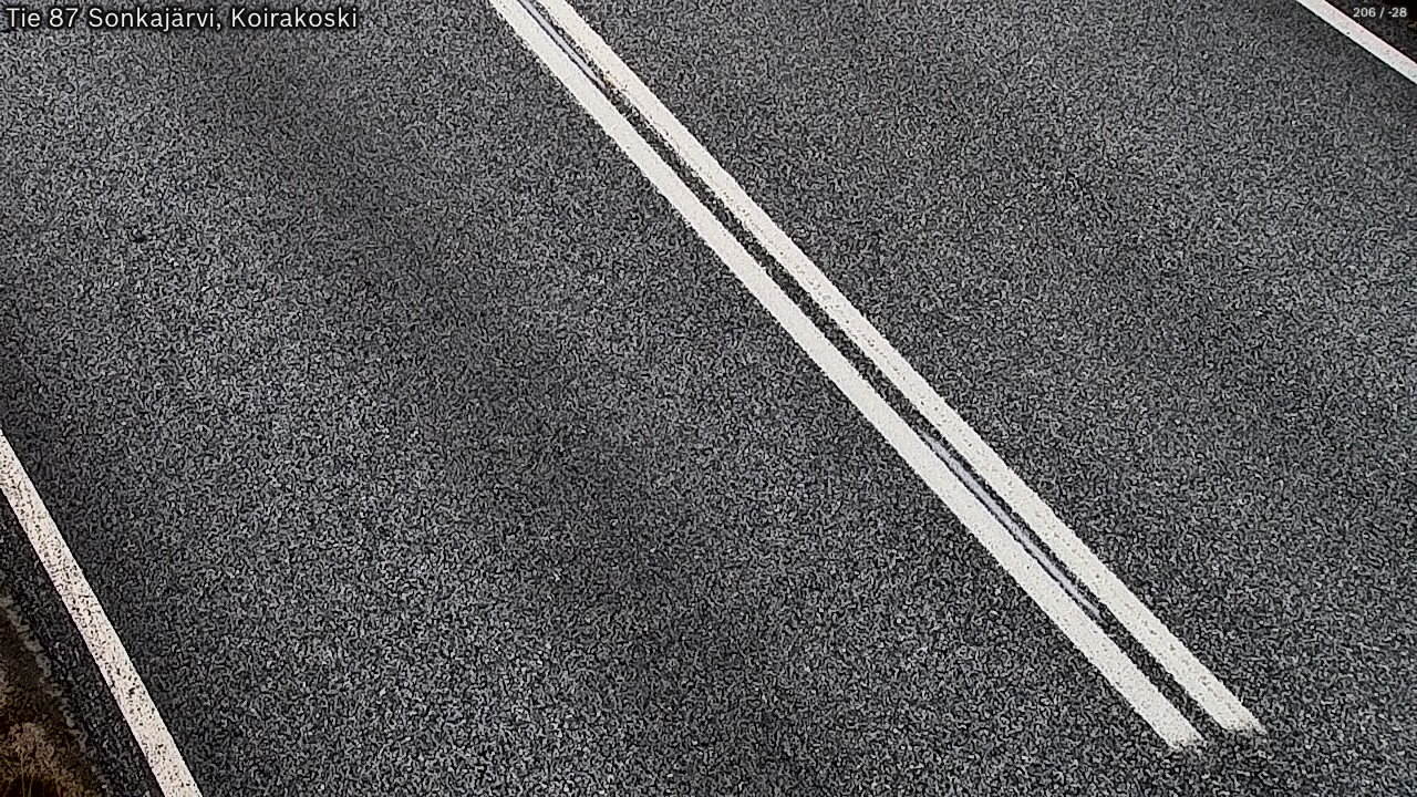 Weather Camera Image Road 87 Sonkajärvi, Koirakoski, Sonkajärvi, Pohjois-Savo