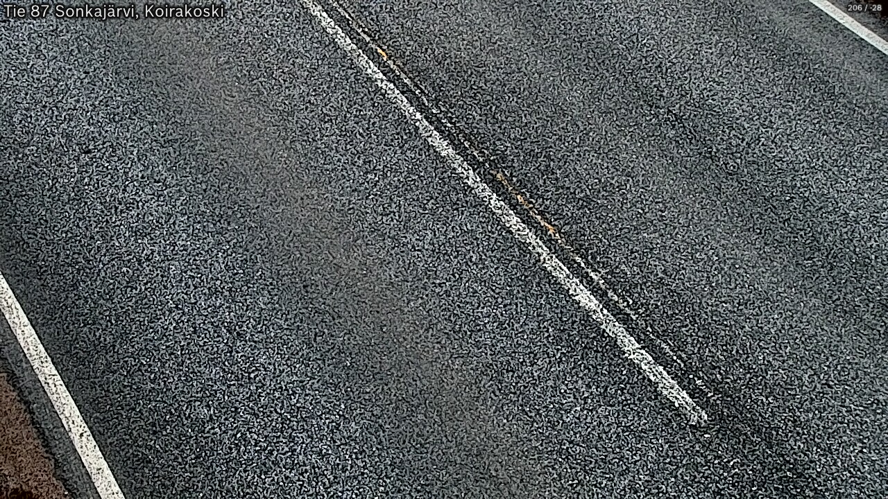 Weather Camera Image Road 87 Sonkajärvi, Koirakoski, Sonkajärvi, Pohjois-Savo