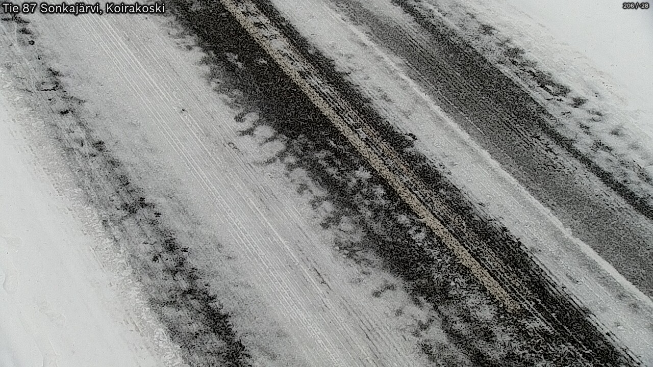 Weather Camera Image Road 87 Sonkajärvi, Koirakoski, Sonkajärvi, Pohjois-Savo