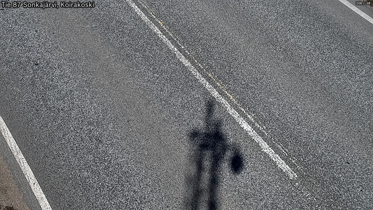 Weather Camera Image Road 87 Sonkajärvi, Koirakoski, Sonkajärvi, Pohjois-Savo