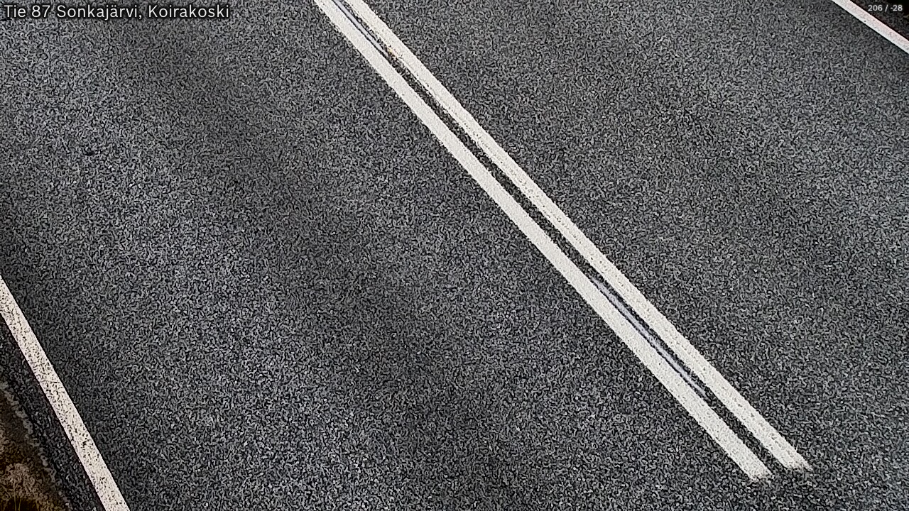 Weather Camera Image Road 87 Sonkajärvi, Koirakoski, Sonkajärvi, Pohjois-Savo