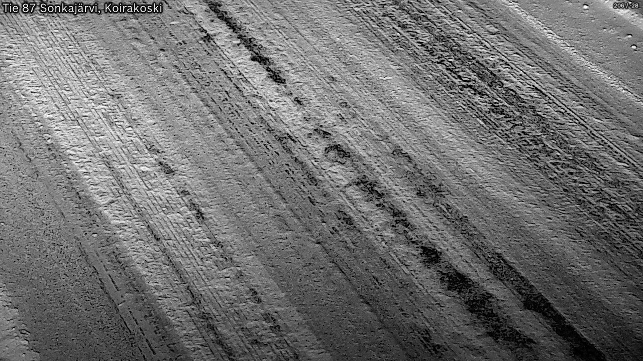 Weather Camera Image Road 87 Sonkajärvi, Koirakoski, Sonkajärvi, Pohjois-Savo