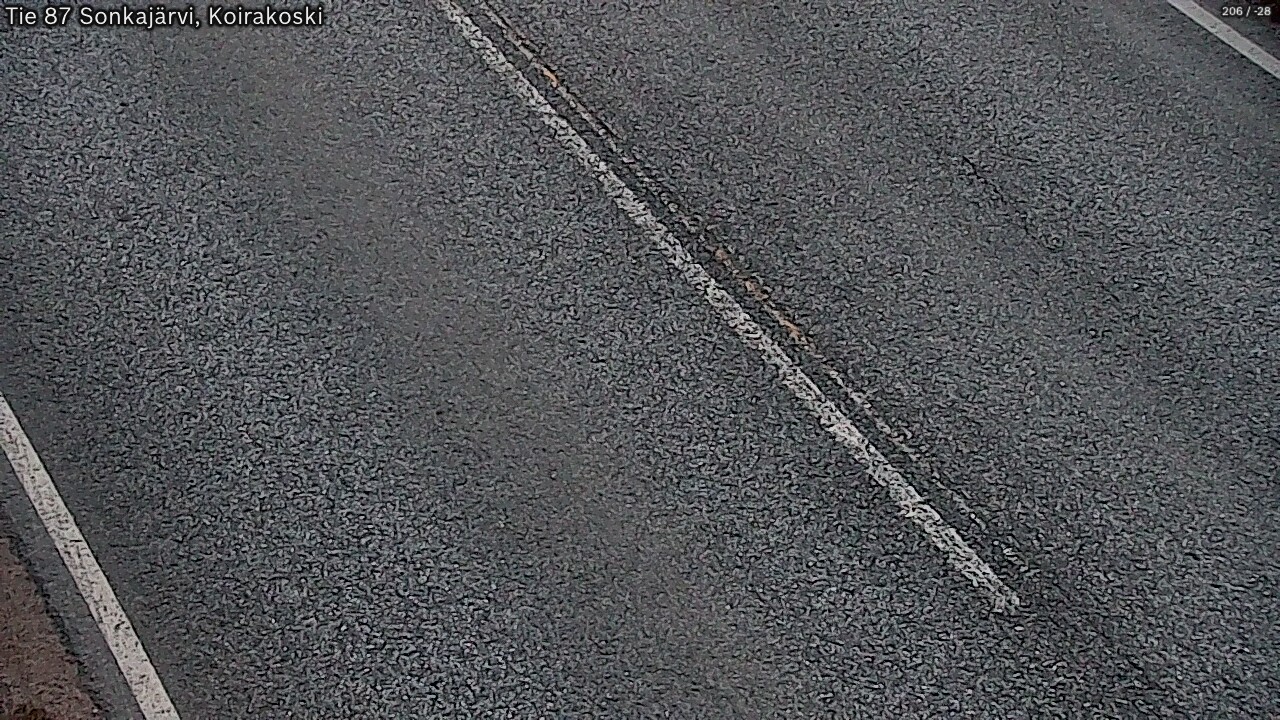Weather Camera Image Road 87 Sonkajärvi, Koirakoski, Sonkajärvi, Pohjois-Savo