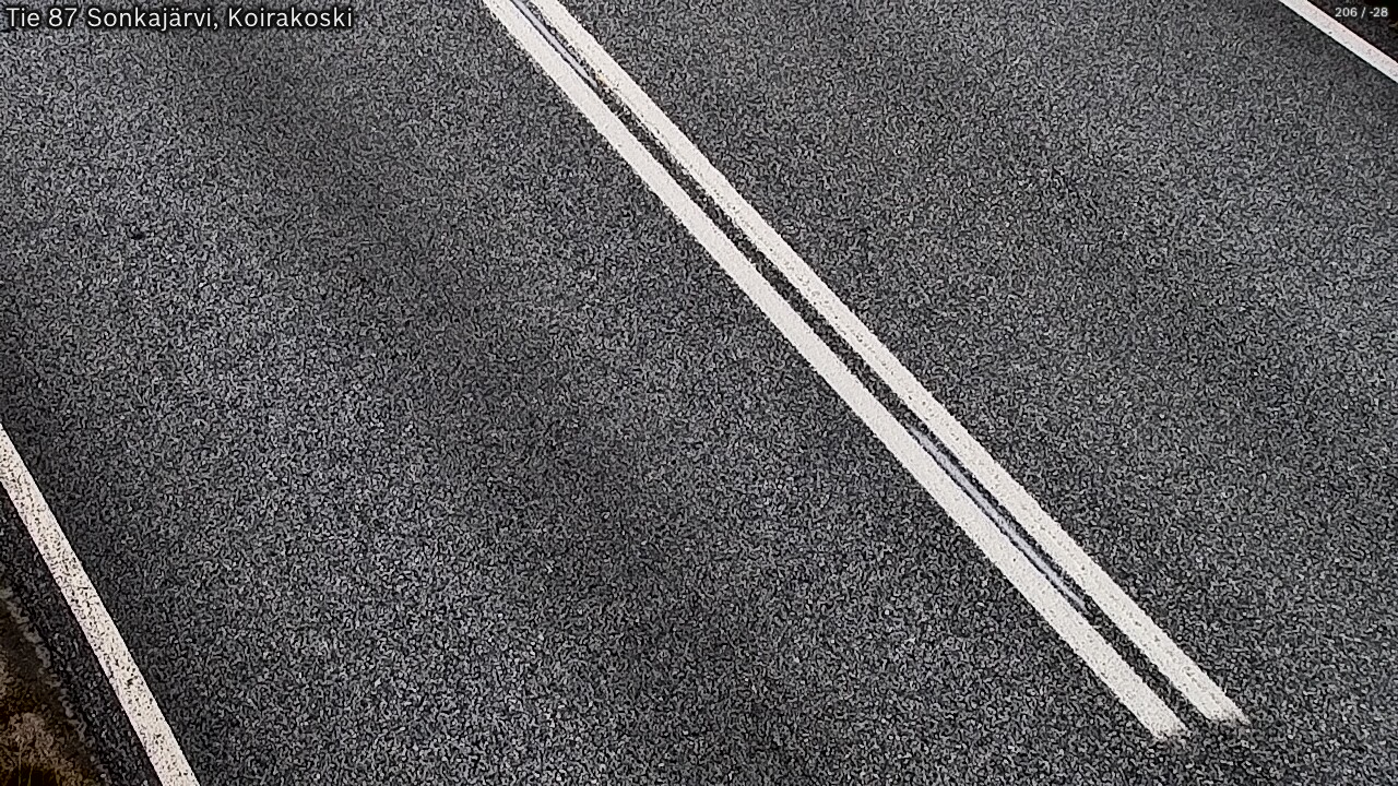 Weather Camera Image Road 87 Sonkajärvi, Koirakoski, Sonkajärvi, Pohjois-Savo